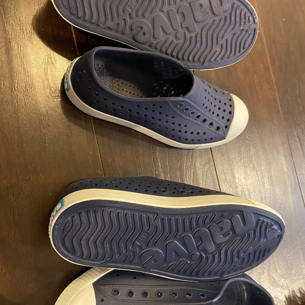Native Kids Shoes - Navy
